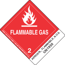 Aerosol, Flammable, N.O.S. UN1950