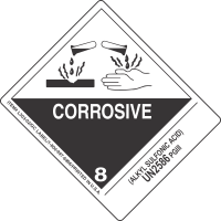 (Alkyl Sulfonic Acid) UN2586 PGIII