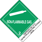 Compressed Gas, N.O.S. (Bromotrifluoromethane, Nitrogen) UN1956