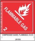 Compressed Gases, Flammable, N.O.S. ( ) UN1953
