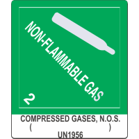 Compressed Gases, N.O.S. ( ) UN1956