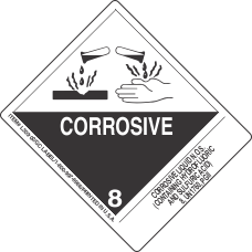 Corrosive Liquid N.O.S. (Containing Hydrofluoric And Sulfuric Acid) 8, UN1760, PGII