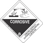 Corrosive Liquid N.O.S. (Containing Sodium Hydroxide) 8, UN1760, PGII