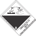 Corrosive Liquid, Toxic, N.O.S. UN2922 PGII (Contains Hydrofluoric Acid And Sulfuric Acid)