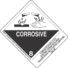 Corrosive Solids, N.O.S. (Contains Sodium Dichloros Triazinetrione And A Copper Compound) UN1759