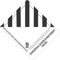 Dangerous Goods In Machinery UN3363