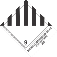 Environmentally Hazardous Substance, Liquid, N.O.S. (Diethyl Toluenediamine) UN3082