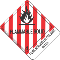 Films, Nitrocellulose Base UN1324