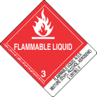 Flammable Liquid, N.O.S. Mixture (Ethyl Alcohol, Kerosene) 3, UN1993, II