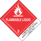 Flammable Liquids, N.O.S. (Isoproplyl Alcohol, Methanol) 3, UN1993, PGIII