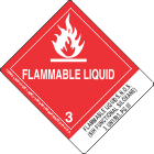 Flammable Liquids, N.O.S. (Sih Functional Siloxane) 3, UN1993, PGIII