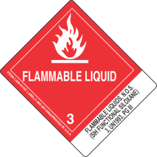 Flammable Liquids, N.O.S. (Sih Functional Siloxane) 3, UN1993, PGIII