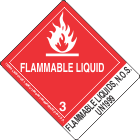 Flammable Liquids, N.O.S. UN1999