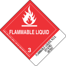 Flammable Liquids, N.O.S. (Xylene) UN1993