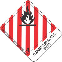 Flammable Solid, N.O.S. UN3175