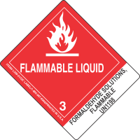 Formaldehyde Solutions, Flammable UN1198