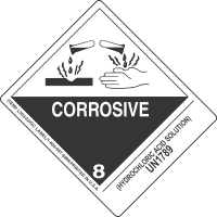 (Hydrochloric Acid Solution) UN1789