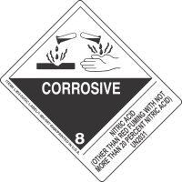 Nitric Acid (Other Than Red Fuming With Not More Than 20 Percent Nitric Acid) UN2031