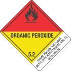 Organic Peroxide Type D Liquid, (Methyl Ethyl Ketone Peroxide, <45%), 5.2, UN3105, PGII, Rq