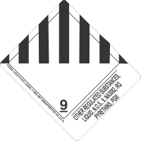 Other Regulated Substances, Liquid, N.O.S., 9, UN3082, Rq Pyrethins, PGIII