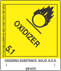 Oxidizing Substance, Solid, N.O.S. UN1479