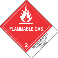 Petroleum Gases Liquefied, 2.1 UN1075