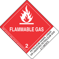 Petroleum Gases, Liquid Or Liquefied Petroleum Gas 2.1 UN1075