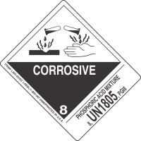 Phosphoric Acid Mixture 8, UN1805, PGIII