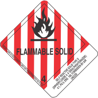 Self Reactive Solid Type D (Diphenyloxide 4, 4-Disulphohydrazide) 4.1, PGII, Erg 149, Forbidden By Air UN3226