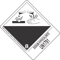 Sodium Hypochlorite UN1791