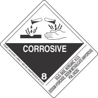 Solid, Base, Inorganic, N.O.S.(Sodium Hydroxide, Sodium Metasilicate Anhydrous)PGII, UN3262