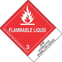 UN1987 Alcohols, N.O.S. (Ethanol, Ethyl Acetate)