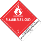 UN1993, Flammable Liquid N.O.S. (Methyl Hydrogen Dimethyl Polysiloxanes), 3, PGIII