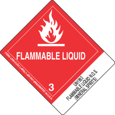 UN1993 Flammable Liquid N.O.S. (Mineral Spirits)