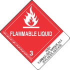 UN2924 Flammable Liquid, Corrosive, N.O.S. (Ethyl Acetate, Acetic Acid)