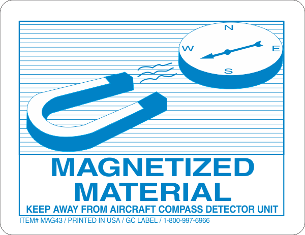 Magnetized Label