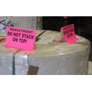 Skid and Pallet Protection Tent Labels