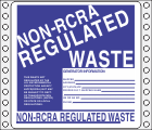 Non-Regulated Waste Paper Labels HWL265P