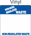 Non-Regulated Waste Vinyl Labels HWL801V