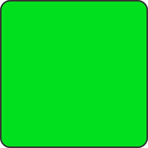 Circus - Britney Spears  Blank-Fluorescent-Green-Square-Labels-s1g-600x600