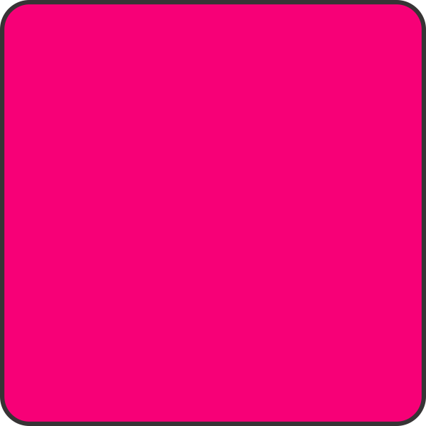 Blank Unstrung Merchandise Price Tags, Fluorescent Pink