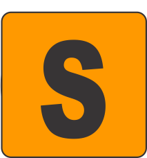 S (Small) Fluorescent Circle or Square Labels