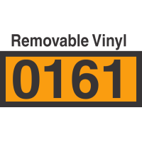 UN0161 Removable Vinyl DOT Orange Panel