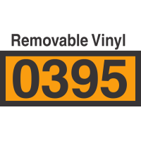 UN0395 Removable Vinyl DOT Orange Panel