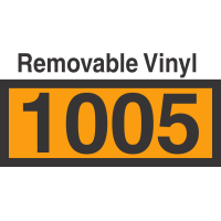 UN1005 Removable Vinyl DOT Orange Panel