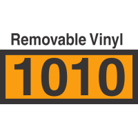 UN1010 Removable Vinyl DOT Orange Panel