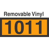 UN1011 Removable Vinyl DOT Orange Panel