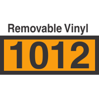 UN1012 Removable Vinyl DOT Orange Panel