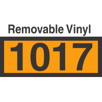 UN1017 Removable Vinyl DOT Orange Panel