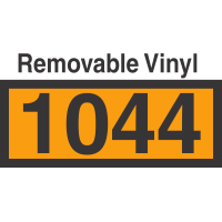 UN1044 Removable Vinyl DOT Orange Panel